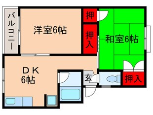 藤マンションの物件間取画像